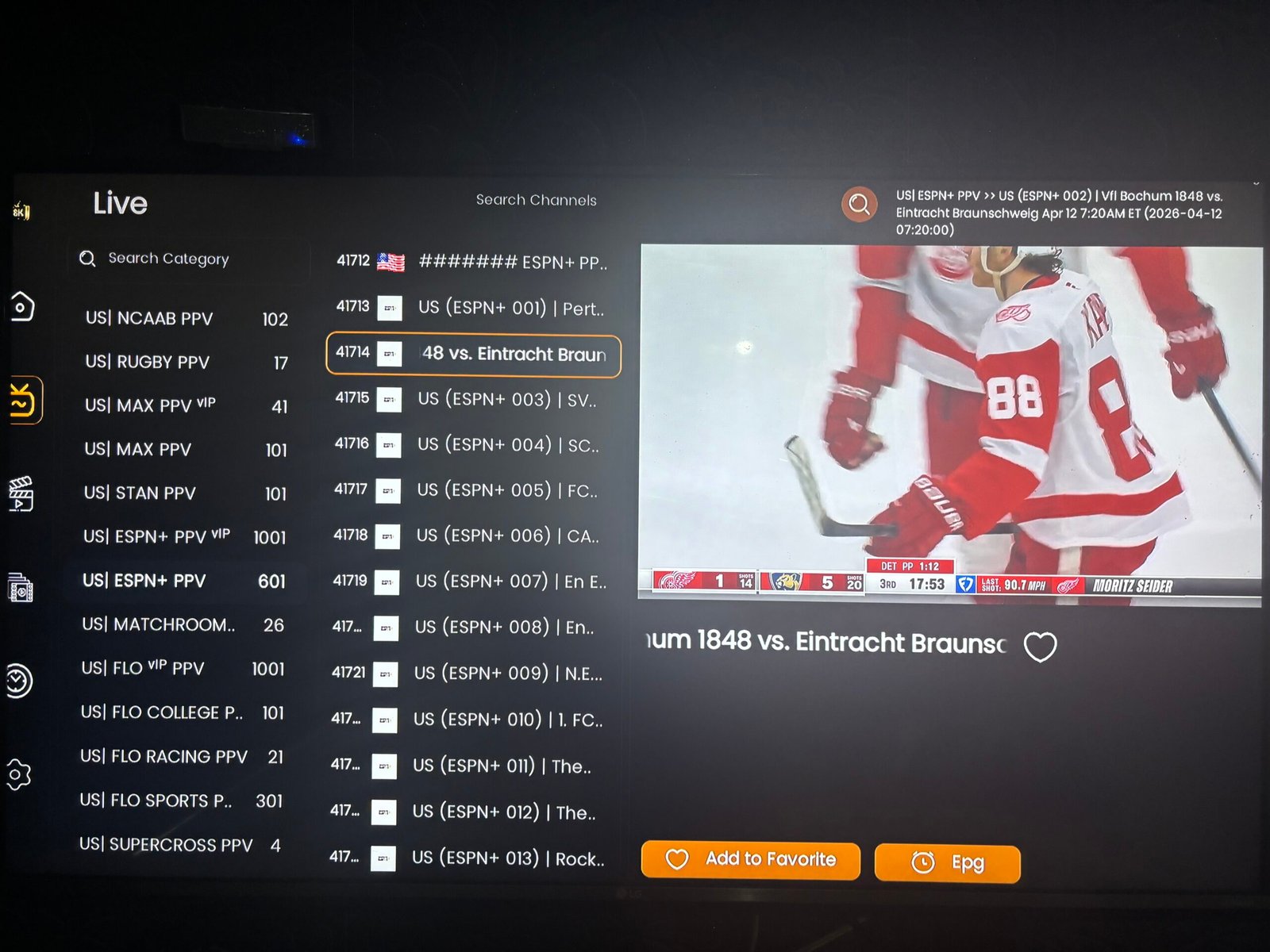 12 month IPTV subscription working simultaneously on Firestick Smart TV tablet and phone