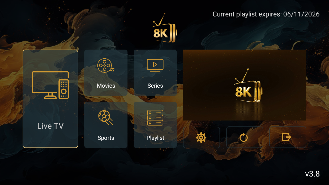 BUY BEST IPTV SUBSCRIPTION PROVIDER High-speed IPTV servers displaying live US sports and ESPN broadcasts on Smart TV